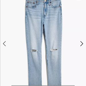 Madewell High Rise Slim Crop Boyjean